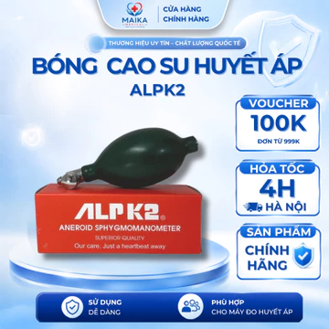 [VOUCHER 10K] Quả Bóng Bóp Cao Su Cho Máy Đo Huyết Áp Cơ ALKATO ALPK2 Nhật Bản Chính Hãng