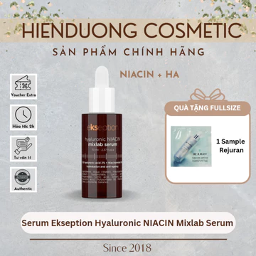 [Đại lý chính hãng] Serum Ekseption Hyaluronic NIACIN Mixlab Serum 75ml | Tinh chất Niacinamide