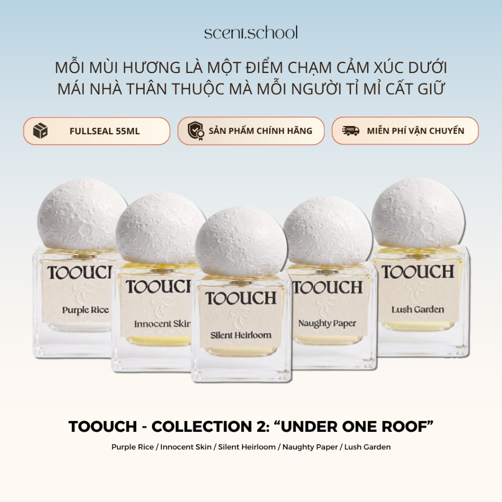 Nước Hoa Fullseal Toouch 55ml - Innocent Skin, Silent Heirloom, Naughty Paper.. | Nước Hoa Unisex | Scent.school Perfume