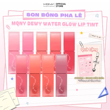 Son Tint Bóng Lâu Trôi MQNY Dewy Water Glow Lip Tint 3.5g [DATE 7.2027]