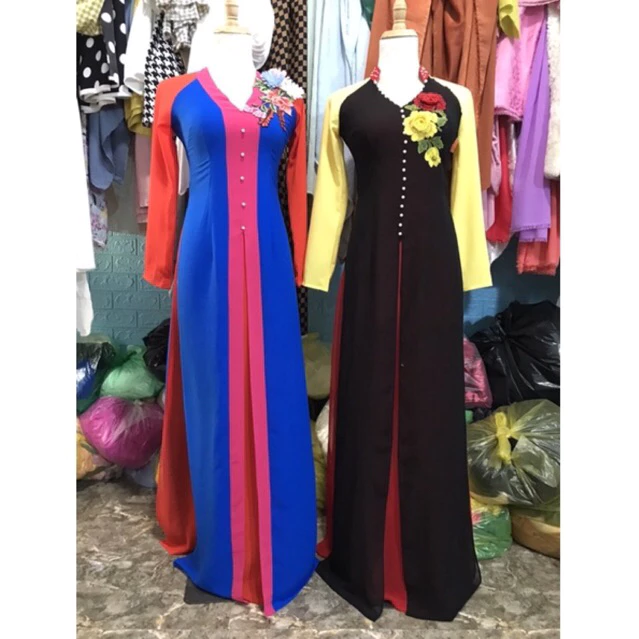 set áo dài tứ thân cách điệu
