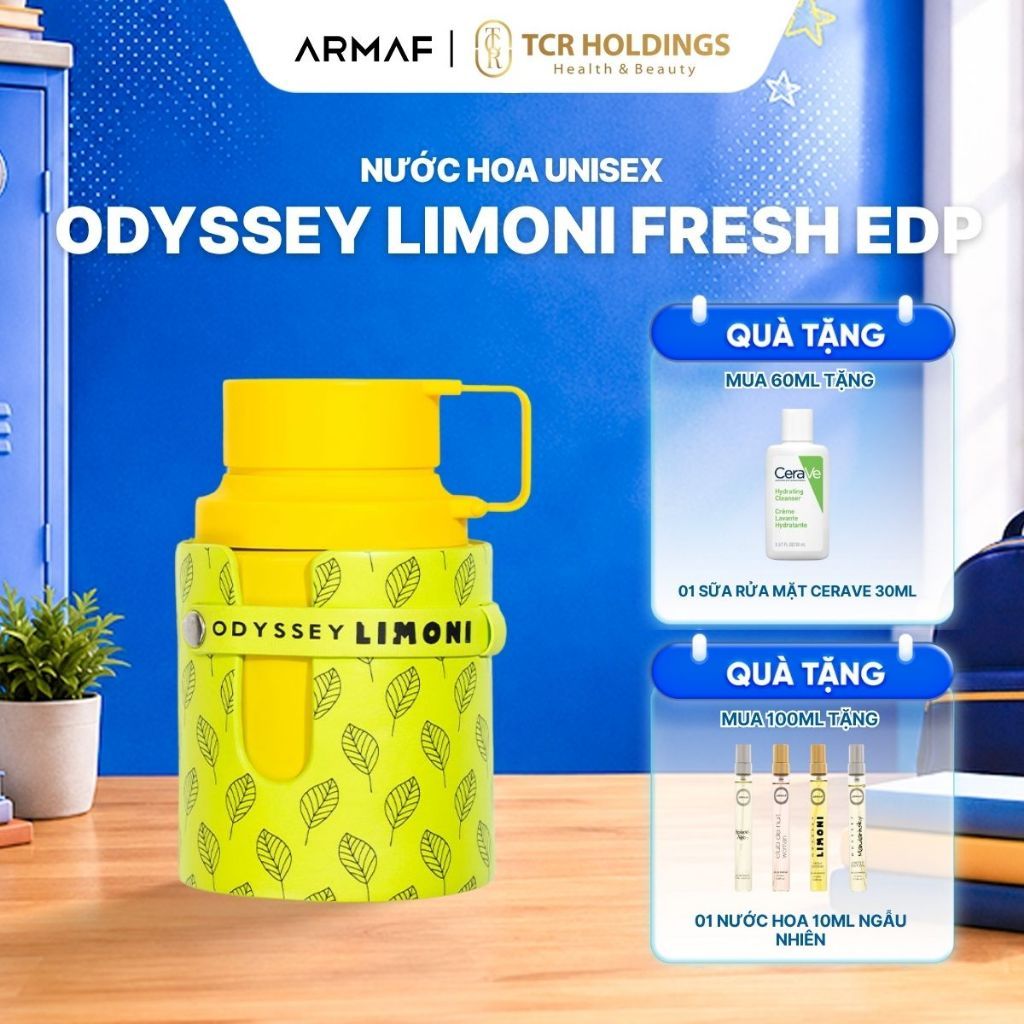 Nước hoa unisex Armaf ODYSSEY LIMONI FRESH EDITION EDP 100ml