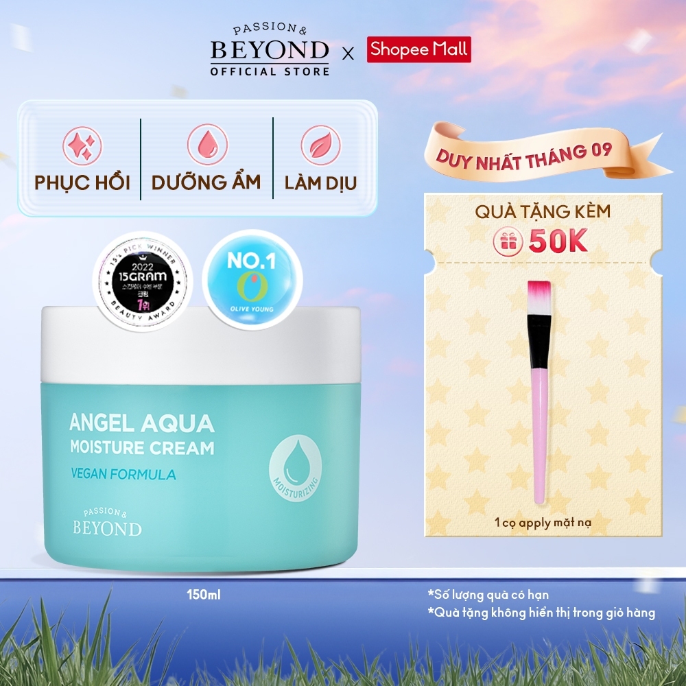 [Beyond Official] Kem dưỡng ẩm Tinh Linh Nước làm dịu Beyond Angel Aqua Moisture Cream
