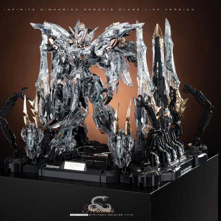 [PRE] Mô Hình RT-002 NEMESIS Mechanic Clear Special (Clear ver) 1/100 Infinite Demension (Tặng base, decal kim loại) | BigBuy360 - bigbuy360.vn