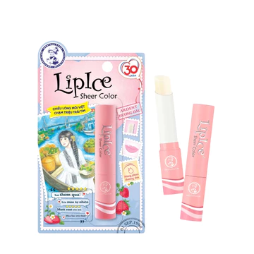 LipIce Lipbalm Strawberry Son dưỡng - Hương dâu 3.3g
