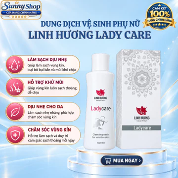 [CHÍNH HÃNG 100%] Dung Dịch Vệ Sinh Linh Hương - Dung Dịch Vệ Sinh Phụ Nữ Trầu Không Lady Care Linh Hương Kèm Qùa Tặng