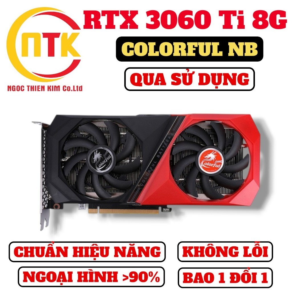 [01 ĐỔI 01] RTX 3060Ti 8G NHIỀU HÃNG (AORUS, GMZ TRIO, VISION, ULTRAWHITE, TUF,...) QUA SỬ DỤNG. | BigBuy360 - bigbuy360.vn