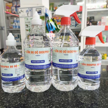 Cồn sát khuẩn 90 độ Bidopha