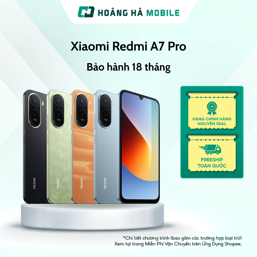 Điện thoại Xiaomi Redmi A7 Pro 4GB/128GB - Bảo hành chính hãng 18 tháng