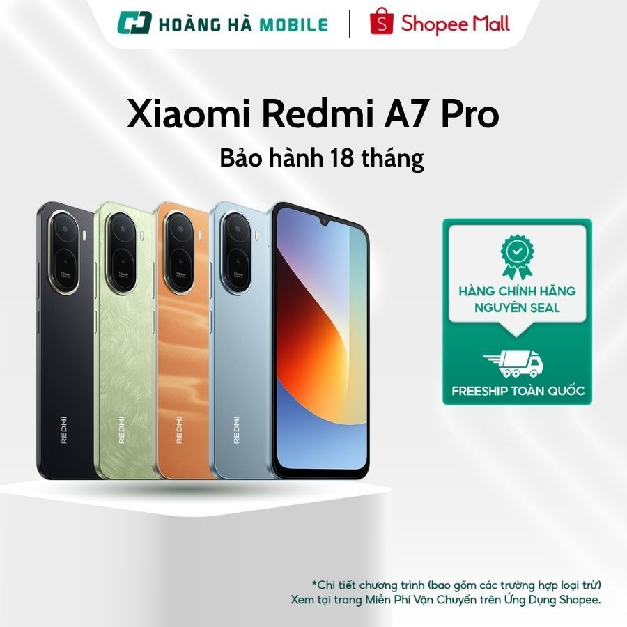 (Hỏa tốc) Điện thoại Xiaomi Redmi A7 Pro 4GB/128GB - Chính hãng