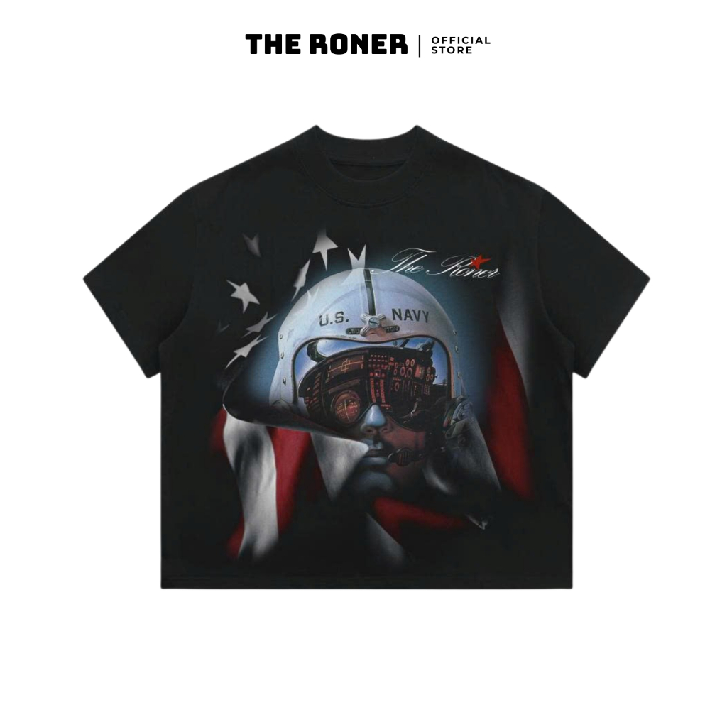 Áo thun BOXY "Empire" THE RONER 100% Cotton Local Brand Unisex