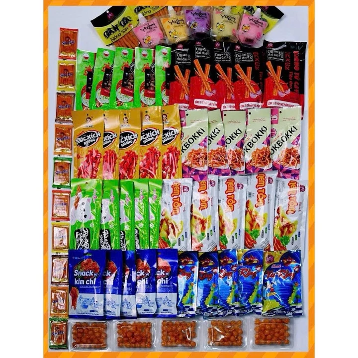 [Hẻm tuổi thơ] - COMBO 20 gói Đồ ăn vặt CAY SIÊU HOT, đồ ăn vặt tuổi thơ, đồ ăn vặt nội địa COMBO Đồ ăn vặt CAY SIÊU HO