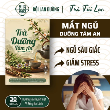 Trà Tiền Đình Dưỡng Tâm An - Bội Lan Đường - Suy Nhược Thần Kinh, Thiếu Máu Não, Stress, Mệt Mỏi, Giúp Ngủ ngon Sâu Giấc
