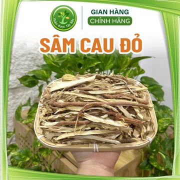 Sâm cau khô, sâm cau đỏ, sâm rừng Tây Bắc, 250 gr, thái lát, khô, sạch, thơm, nhiều công dụng tốt