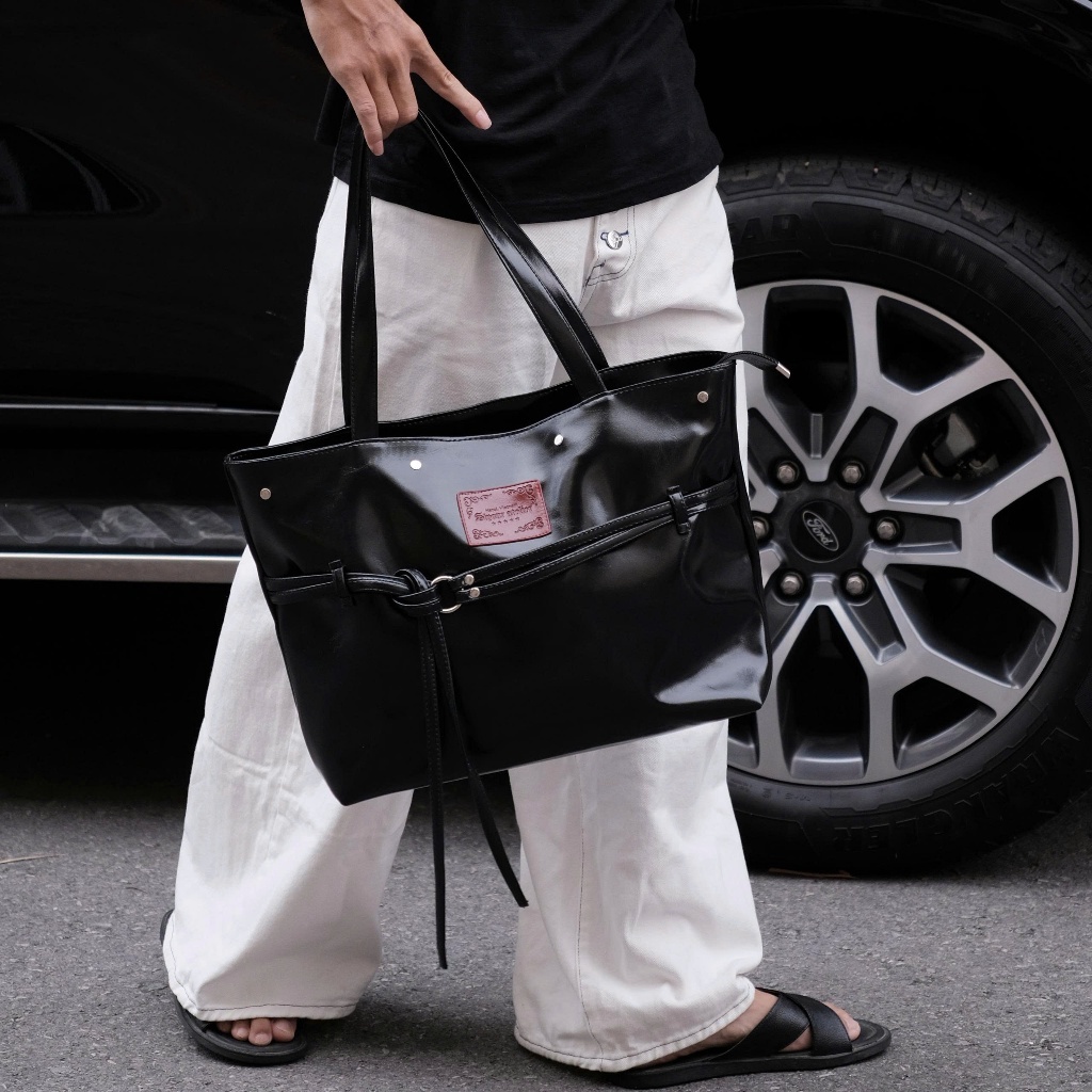 Túi Tote SLYOUR ORBIT Unisex Đựng Laptop Đi Học Đi Làm Đi Chơi [ Tặng Charm Sao] | BigBuy360 - bigbuy360.vn