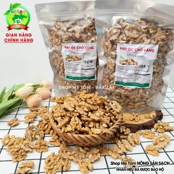500gram Nhân hạt óc chó vàng Mỹ đã tách vỏ sẵn HOẶC ÓC CHÓ VÀNG NGUYÊN VỎ (có xuất hóa đơn công ty đầy đủ)