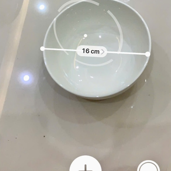 Sét 5 Bát tô to ăn phở hàng không miệng 16 cm, sâu 9 cm trơn mịn không hoạ tiết | BigBuy360 - bigbuy360.vn