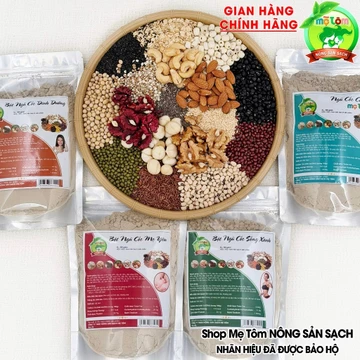 500gram ngũ cốc dinh dưỡng, lợi sữa, tăng cân, giảm cân, nội tiết tố, ngũ cốc gym-yoga ngũ cốc mẹ Tôm 17 loại hạt