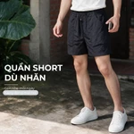 Quần Đùi Dù Nam DRIFT SHORT BAMI HOME, Chất Dù Chống Thấm Nhẹ, Thoáng Mát Thoải Mái Vận Động QB10 — ảnh 2