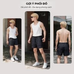 Quần Đùi Dù Nam DRIFT SHORT BAMI HOME, Chất Dù Chống Thấm Nhẹ, Thoáng Mát Thoải Mái Vận Động QB10 — ảnh 5