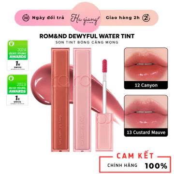 Son Tint Bóng Romand Dewyful Water Tint (Muteral Nude Collection) 03,04,12,13