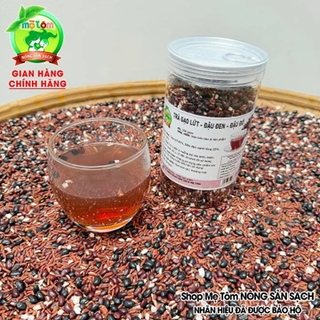 500GRAM TRÀ ĐẬU RANG GỒM GẠO LỨT, ĐẬU ĐEN, ĐẬU ĐỎ pha trà ngon