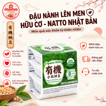 Đậu Nành Lên Men Natto Nhật Bản - Natto Hữu Cơ Organic Natto