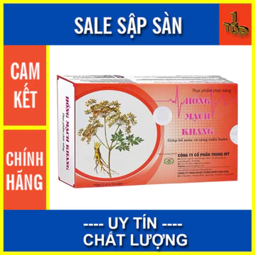 Hồng Mạch Khang (30v) giảm biểu hiện của huyết áp thấp, thiểu năng tuần hoàn não, thiếu máu não - Top1 Pharmacy