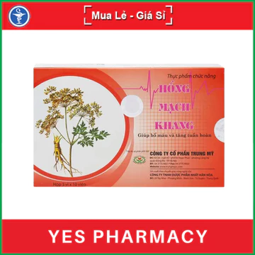 Viên uống Hồng Mạch Khang dành cho phụ nữ, người huyết áp thấp, người thiếu máu, suy dinh dưỡng - 30 viên - YES Pharmacy