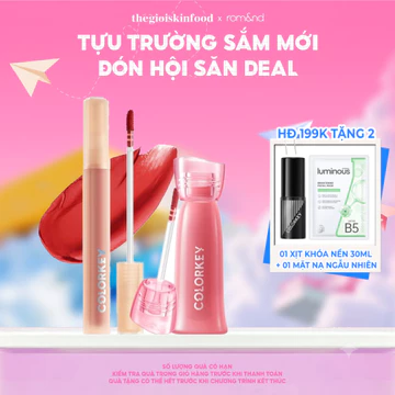 Son Kem Lì Siêu Mịn Môi Colorkey Soft Matte Water Tint 1.8g ThegioiSkinfood