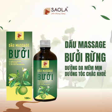 Dầu Lạnh Massage Đầu, Tinh Dầu Bưởi, Dầu Dừa Và Hướng Dương, Ủ Tóc, Tóc Khoẻ, Giảm Rụng, 30ml, 100ml