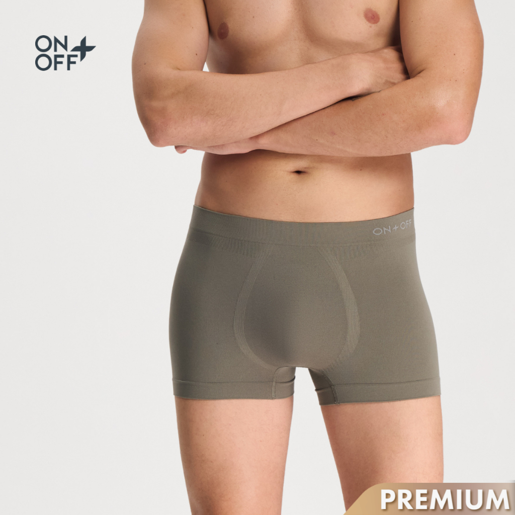 Quần lót nam trunk Seamless 3D Pouch Business  thoáng khí điều hòa nhiệt ONOFF-18UO26A664