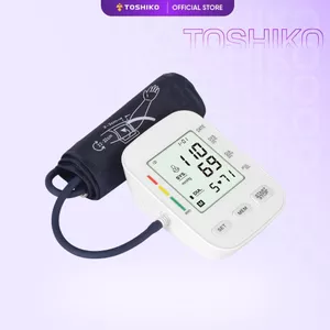Máy đo huyết áp điện tử bắp tay Toshiko BPM-01 hỗ trợ đọc kêt quả bằng giọng nói