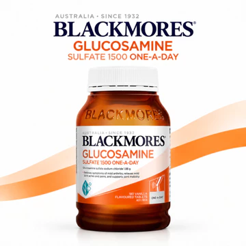 Viên glucosamine sulfate 1500mg one-a-day blackmores hỗ trợ xương khớp hộp 180 viên
