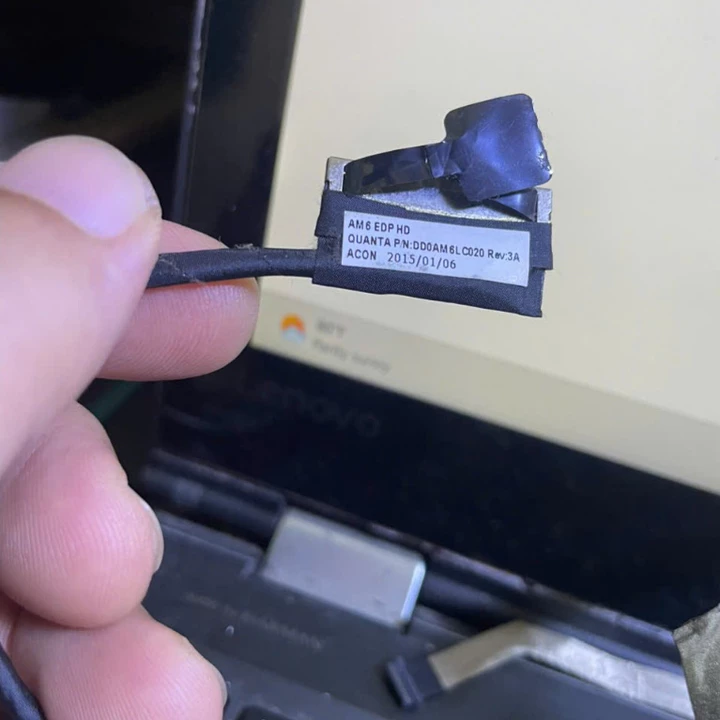 Cáp màn hình / Cáp tín hiệu không cảm ứng dành cho dòng laptop Dell Inspiron 15 7547 và 7548 cũ zin tháo máy