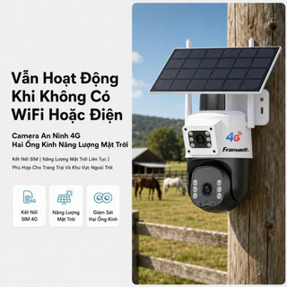 Ảnh 5 – Camera Ngoài Trời Năng Lượng Mặt Trời, Kết Nối 4G, Chống Nước, Camera Siêu Nét, Bảo Hành 1 Năm