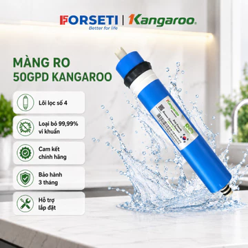 Màng RO Kangaroo, Màng RO Chính Hãng Chất Lượng Cao - Lõi Lọc Kangaroo Số 4 Máy Lọc Nước RO 50GPD