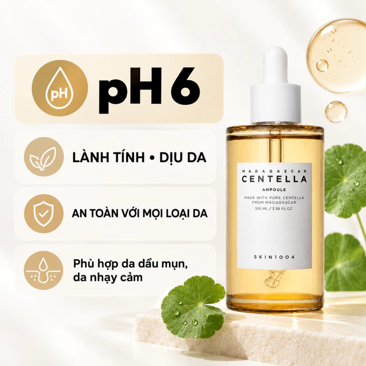 Serum Rau Má Skin1004 Madagascar Centella Asiatica Ampoule 55ml- 100ml Tinh Chất Skin 1004 Chính Hãng – 3