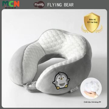 💥Gối cổ chữ U cho Bé đi du lịch - Gối kê cổ văn phòng Chất liệu Vải PP bông thoáng mát giảm mỏi cổ khi ngồilau