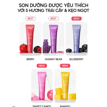 [Hàng công ty]Son dưỡng môi Laneige Lip Glowy Balm tuýp 10g Berry / Gummy Bear / Sweet Candy