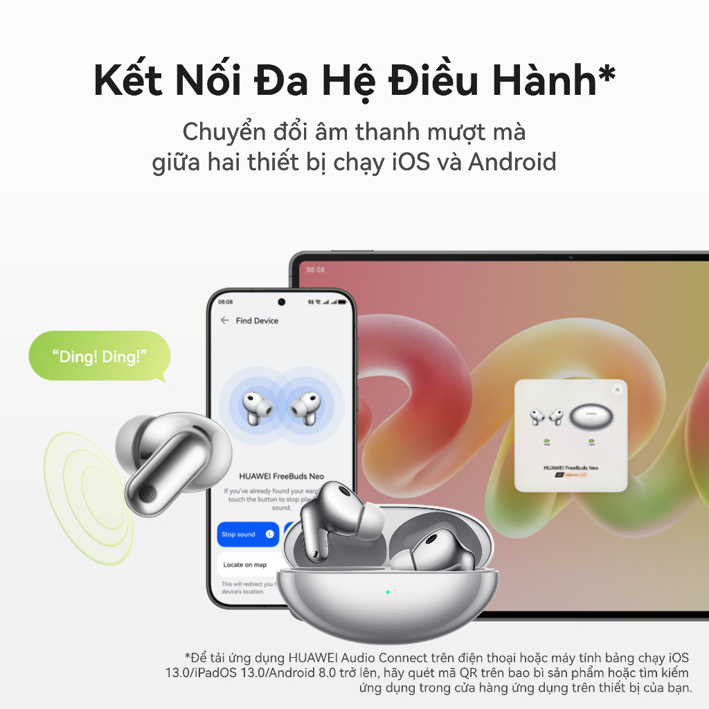 [LIVE] Tai Nghe HUAWEI FreeBuds Neo | Đeo Nhẹ Êm, Dáng Thời Thượng | Chống Ồn Thông Minh | Âm Thanh Sống Động Chuẩn Live | BigBuy360 - bigbuy360.vn