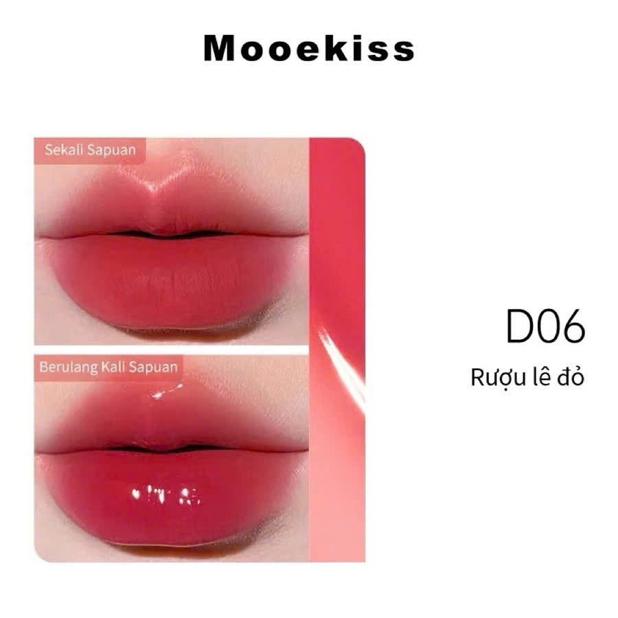 Son Bóng Hai Đầu Mooekiss Dual Effect Lip Gloss Dưỡng Môi Đa Năng (3ml+3ml) D02, D03, D06, D07, D08 | BigBuy360 - bigbuy360.vn