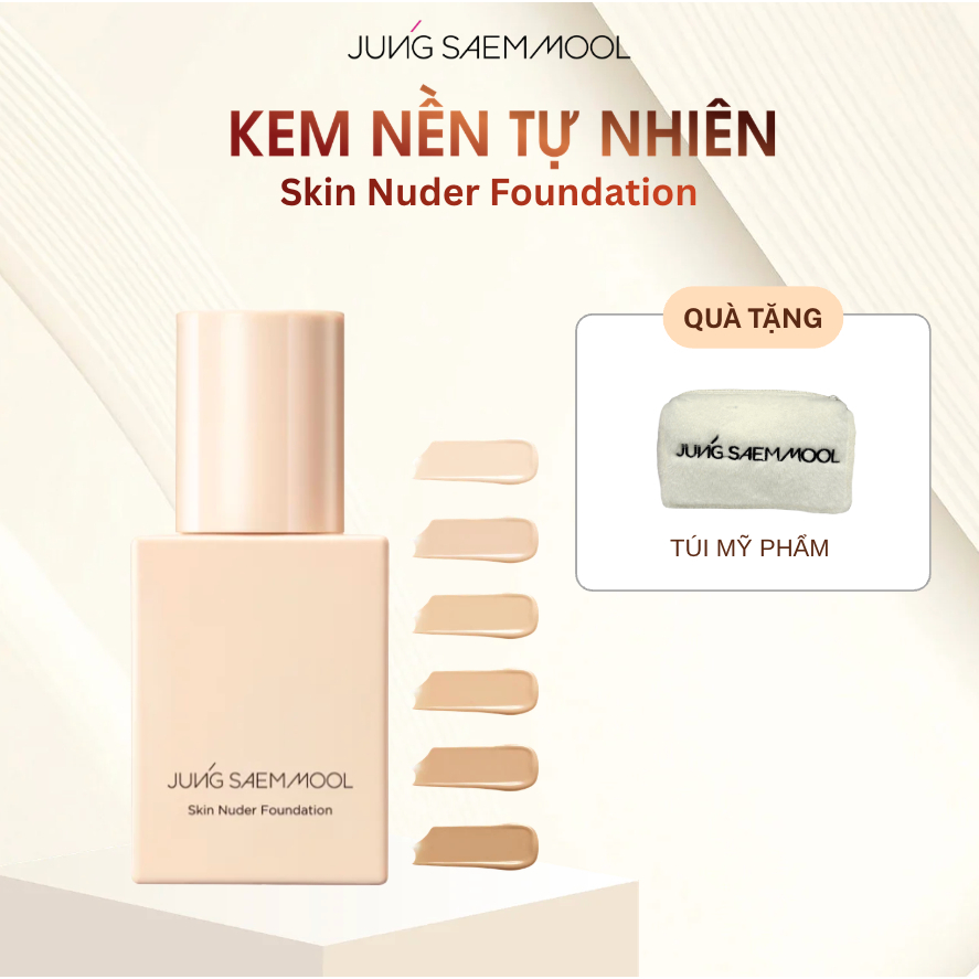 Kem nền JUNG SAEM MOOL Skin Nuder Foundation 30ml
