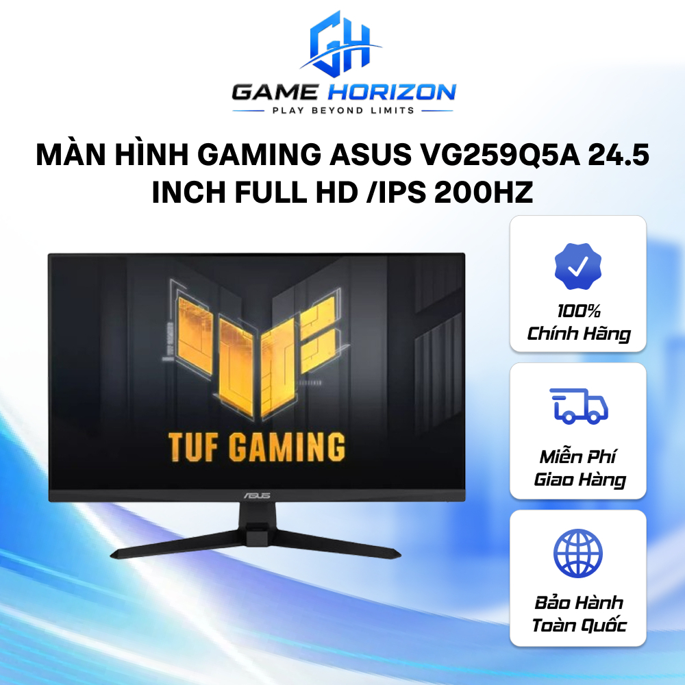 Màn hình Gaming Asus VG259Q5A/24.5inch FHD (1920x1080)/IPS 200Hz