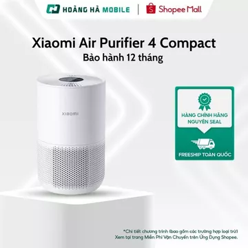 Máy lọc không khí Xiaomi Air Purifier 4 Compact/ Lõi lọc không khí thay thế - Chính hãng