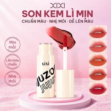 XIXI Son Mousse Lì Mịn, Mềm Mượt Nhẹ Môi, Che Mờ Vân Môi, Lên Màu Chuẩn, Tôn Da D541