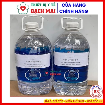 [HÀNG CÔNG TY] Cồn Y Tế 90 Độ, 70 Độ - Sát Khuẩn, Sát Trùng - Can 5 Lít
