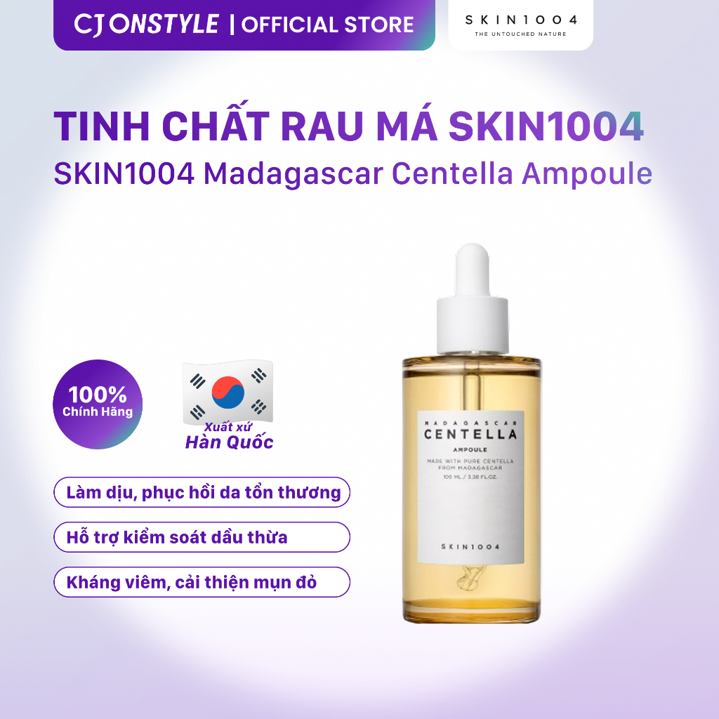 Tinh chất Skin1004 Madagascar Centella Ampoule lành tính, làm dịu da