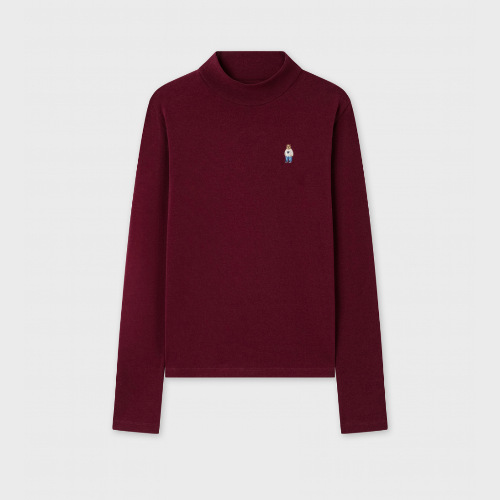 Áo Thun Cổ Lọ WHO.A.U Steve Turtleneck T-shirt_WHLAG4T51B