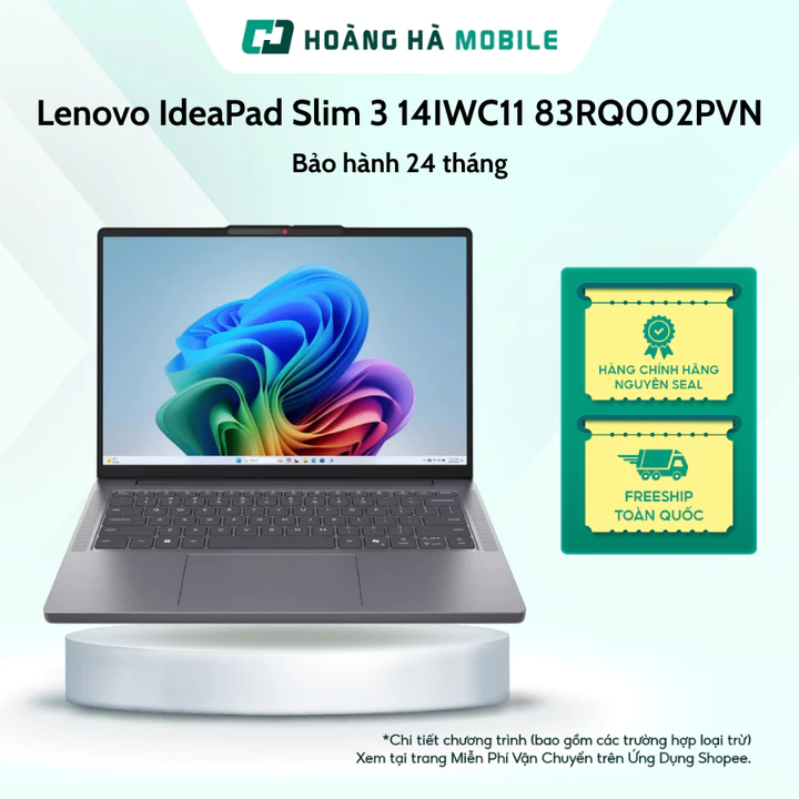 Laptop Lenovo IdeaPad Slim 3 14IWC11 83RQ002PVN (I5-320/8GB/512GB/14 inch/Win11)